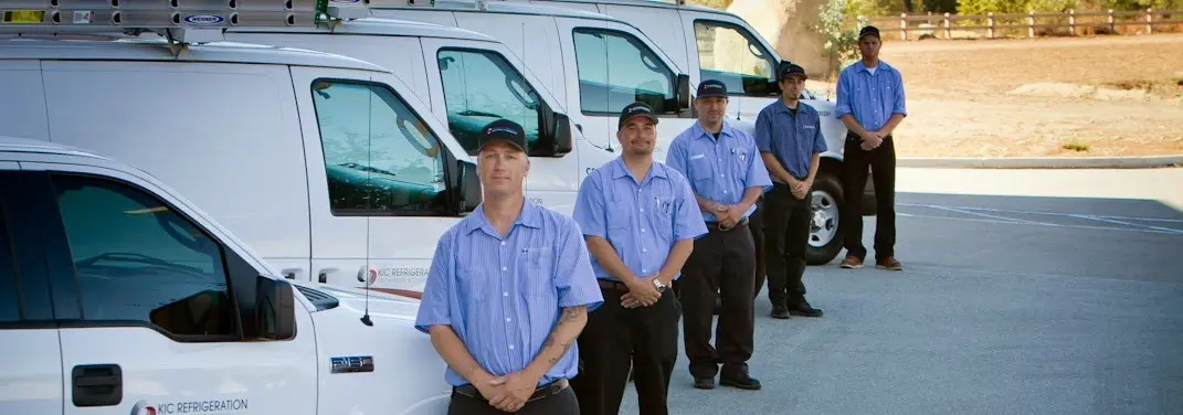 KIC Refrigeration crew ready for Mini Split Repair jobs across Glendale